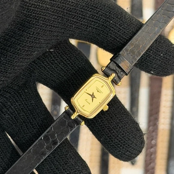 Vintage 1980s Longines Grande Classique 961-6567 Women’s Watch [Gold-Plated] - Picture 3 of 10